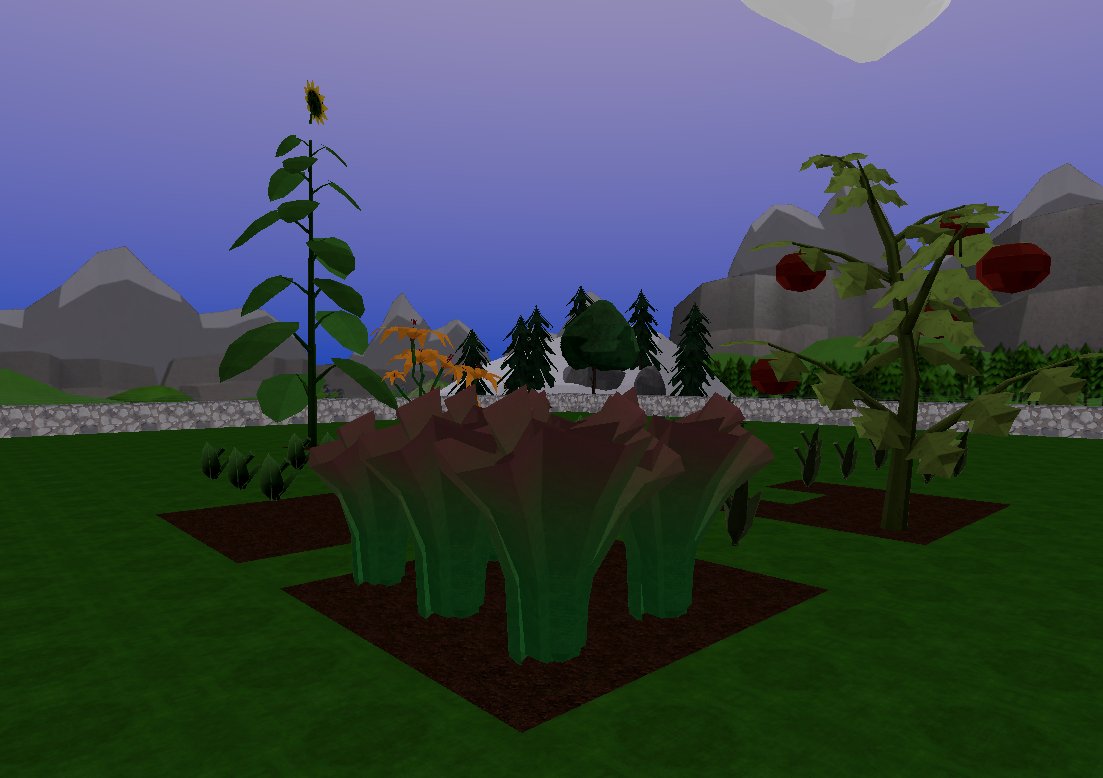 LoamGame's tweet image. Gargantuous garden! Every time the day changed the plants got bigger and bigger! We got to see what it was like being an ant.🐜 #devbloopers 

#bloopers #gamedev #vr #gardening #madewithunity
