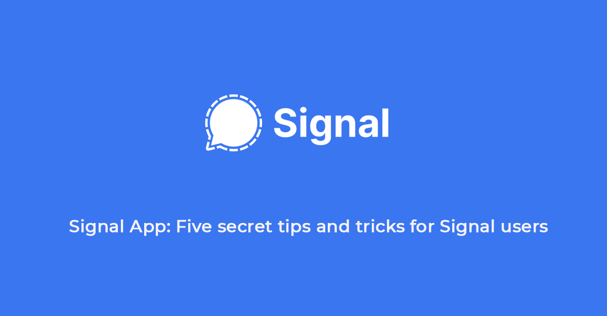 signal_fanclub's tweet image. Signal App: Five secret tips and tricks for Signal users - bit.ly/3tOFNQ6 - #signalencryption #signalencryptedmessenging #signalapp #OpenSource #websplaining #endtoendencryption #endtoend #encryption #privacyapp
