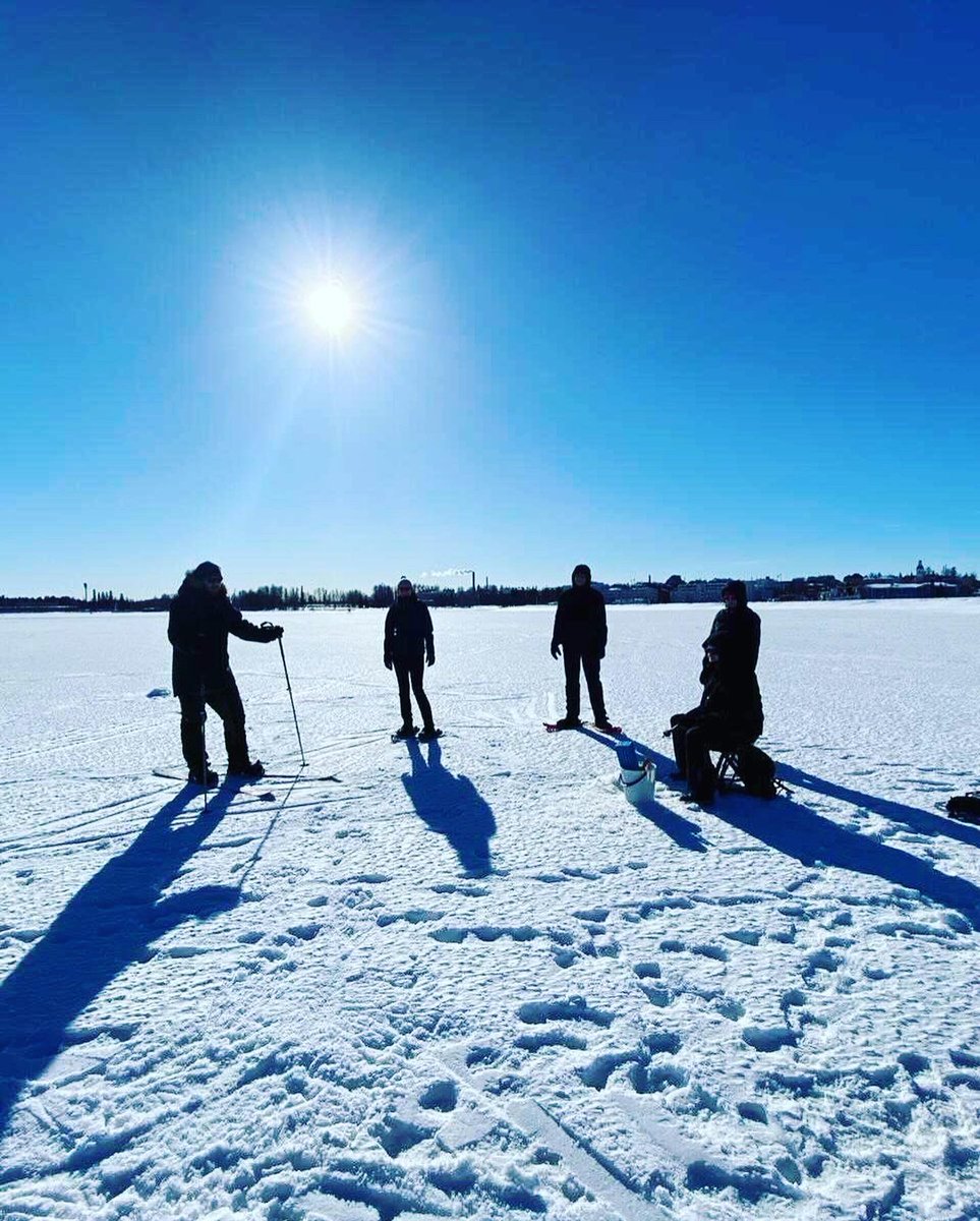 KasveLtd's tweet image. Kasve´s QAiRA-team and staff goes to Kallavesj-Slush! 🧊

Check out how amazing internal development days we had earlier in this week. After team work &amp;amp; pizzas, we were ready to take part in ice fishing competition and snowshoeing. 

 #internaldevelopment #outdooring #teamwork