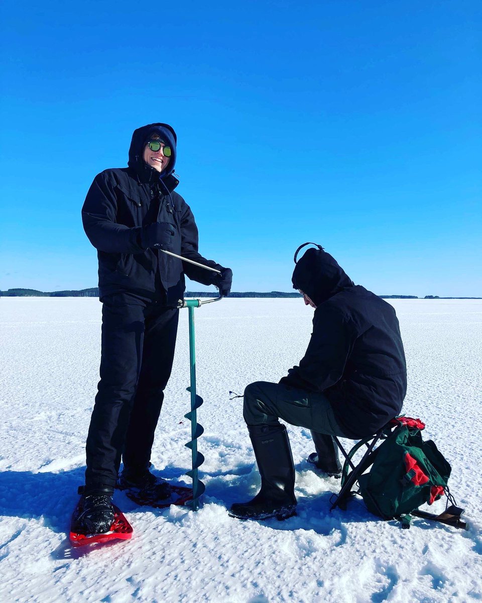 KasveLtd's tweet image. Kasve´s QAiRA-team and staff goes to Kallavesj-Slush! 🧊

Check out how amazing internal development days we had earlier in this week. After team work &amp;amp; pizzas, we were ready to take part in ice fishing competition and snowshoeing. 

 #internaldevelopment #outdooring #teamwork