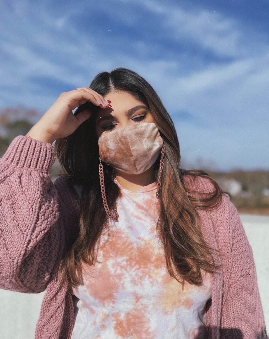 InfluenceHQ's tweet photo. Stay safe, look cute! We applaud Modern Vanity Style by Desiree for fabulous dusty pink vibe with an even better messageππ #Client #GetBehindTheMask https://t.co/AzeyiRMmoJ https://t.co/cbdwlGv0L0