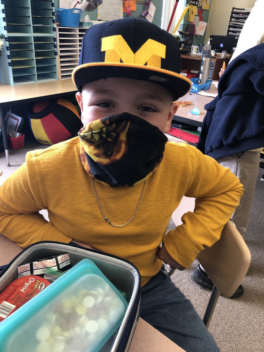 ocschool's tweet image. Both Men’s and Women’s U of M basketball teams will be playing in the NCAA tournament Sweet 16 round this weekend. We showed our spirit for our Michigan teams by wearing Maize and Blue colors or any U of M logo wear today! GO BLUE!