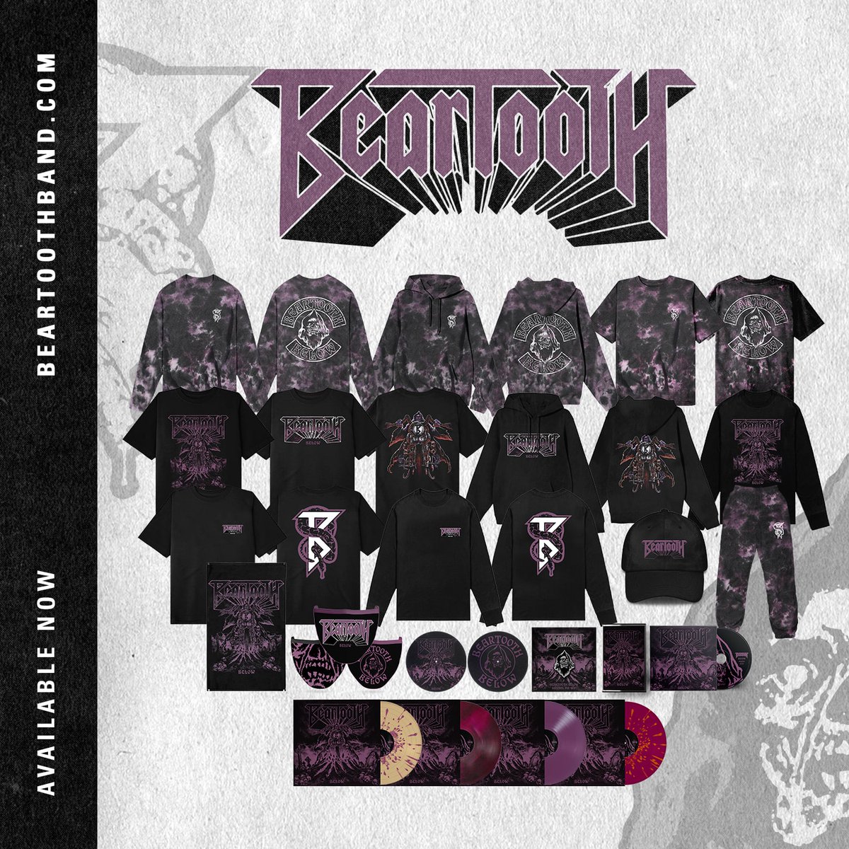 Pre-orders are LIVE at BeartoothBand.com 🤘💜

P.S. vinyl are flying!