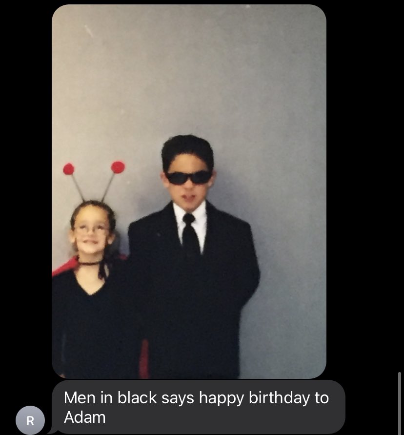 Today is my brother’s bday and my dad is just roasting him 😂