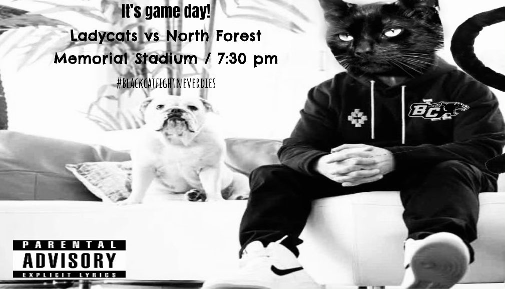 BcLadycats's tweet photo. It’s Playoff Game Day and the Bi-District Title is on the line. Your LadyCats will be hosting North Forest tonight 7:30 at Memorial Stadium. Show up and be loud! #RoadToState #BCFND @BCISD @BCISD_Athletics @baycitytribune @CoachBryanHood @DrMScott3 https://t.co/JgcIWaVsJE