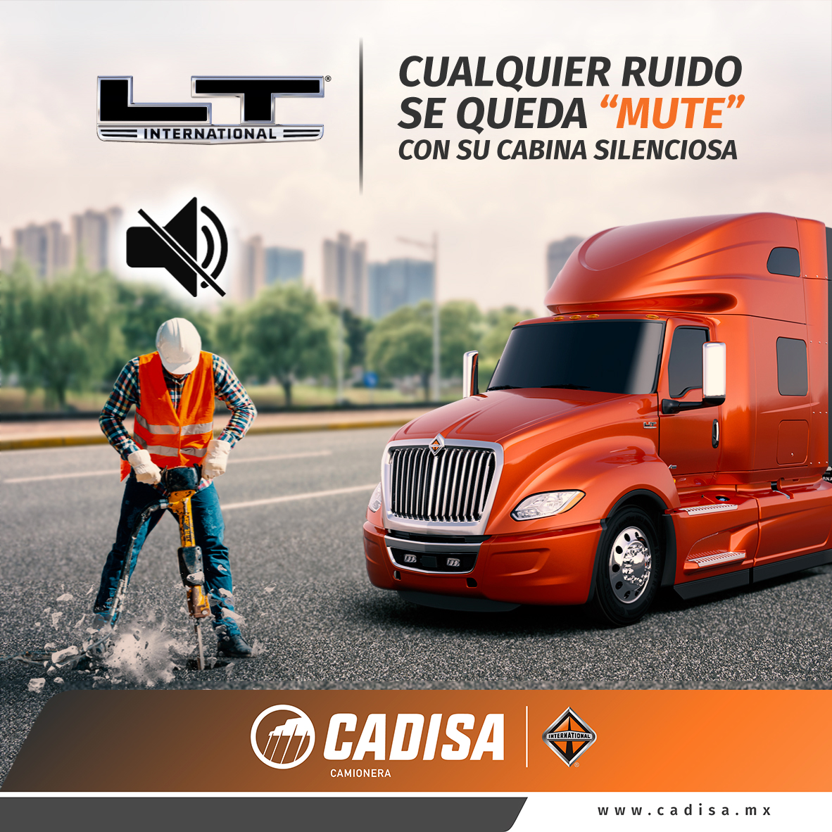 CADISAMX's tweet photo. “Muteate” dentro de la gran cabina del #LT
.
.
.
.
#tractocamiones #trucks #trailers #camiones #cummins #CajasSecas #CajasRefrigeradas #CamionesLigeros #medianos #ligeros #severos #international #uptime https://t.co/ynFA7WGHhe