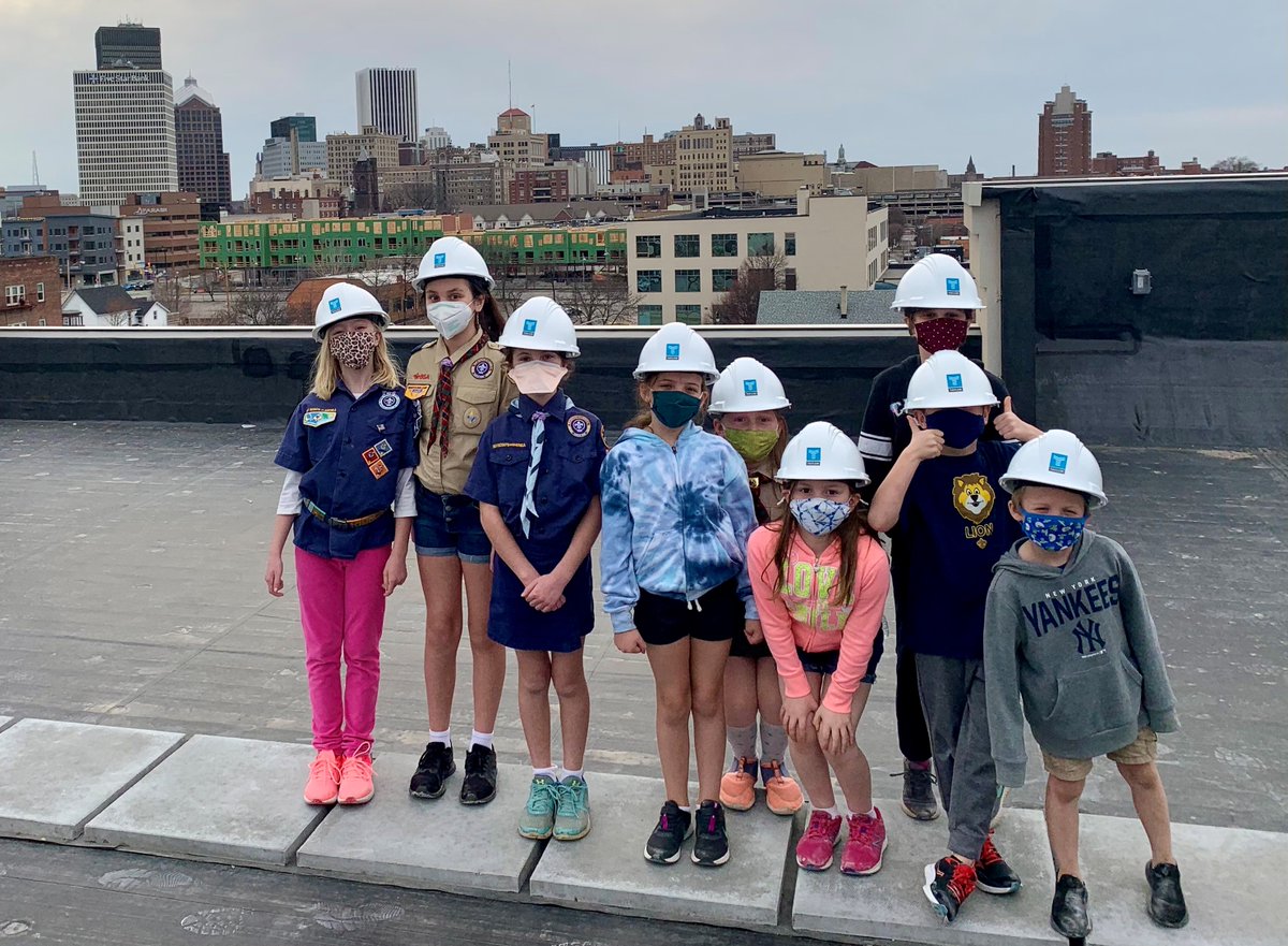 TaylorBuilders's tweet photo. Taylor was proud to host the @ScoutsROC_BSA Cub Scout Pack 67 Bear/Webelos/AOL Dens yesterday touring the current Courtyard by Marriott project in the @CityRochesterNY. Thank you everyone for a fun visit, and hope we have some future employees present! #asmarterwaytobuild #ROC https://t.co/KdA9nrirxu