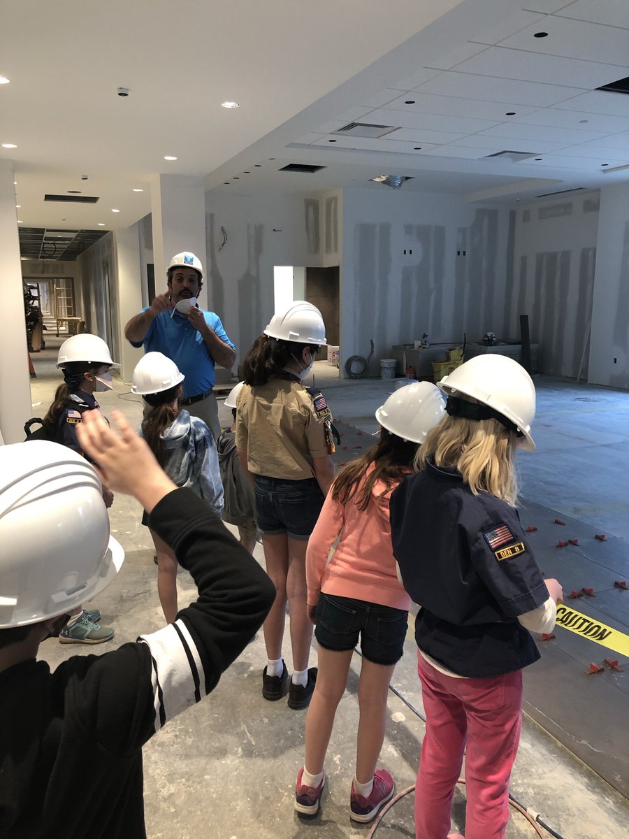 TaylorBuilders's tweet photo. Taylor was proud to host the @ScoutsROC_BSA Cub Scout Pack 67 Bear/Webelos/AOL Dens yesterday touring the current Courtyard by Marriott project in the @CityRochesterNY. Thank you everyone for a fun visit, and hope we have some future employees present! #asmarterwaytobuild #ROC https://t.co/KdA9nrirxu