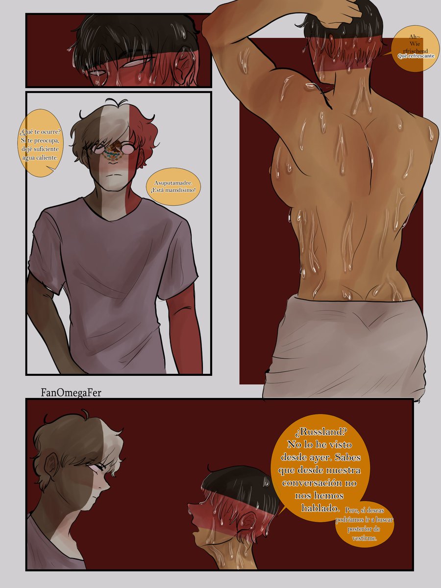 incognite_S's tweet photo. (1/2). Amantes Sin Derecho.
Je, je, je. Terminé —se desmaya—

#countryhumans #alemex #mexale
#countryhumansalemania #countryhumansmexico https://t.co/nNLkivRtMj
