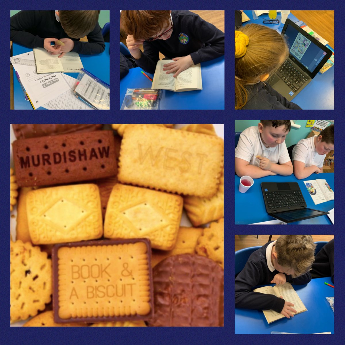 MWCP5's tweet photo. It’s book and a biscuit this afternoon! #MWCPRead https://t.co/XX4ZuTPOZl
