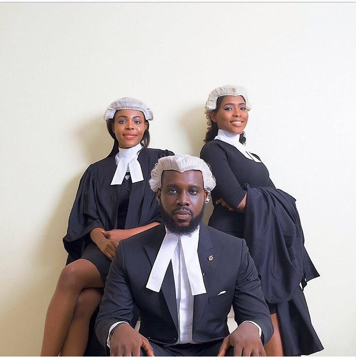 How it started 🥺🥺  versus How it’s going to End 😌😌🤩. 

Congratulations once again to our Incoming Barristers and Solicitors of the Supreme Court of Nigeria . You have conquered Bar Finals 🕺🏿🕺🏿✨✨
#BarFinals #BronksandMontgomery #NewWigs #Lawyers #LegalOutfits #WigsandGowns
