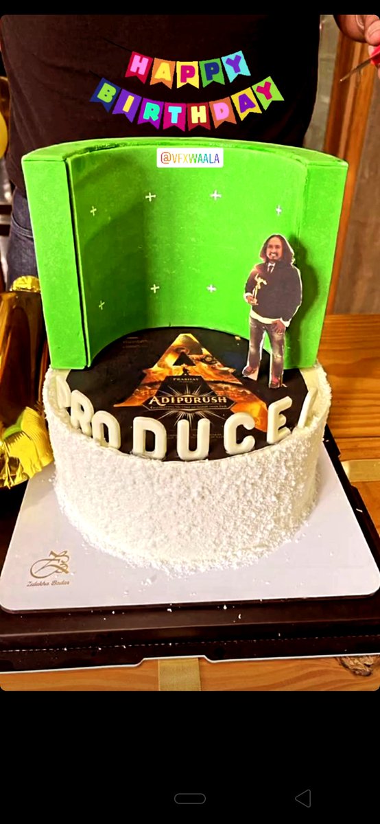 ManojPrabhas23's tweet image. Cake bagundi 👌🏻