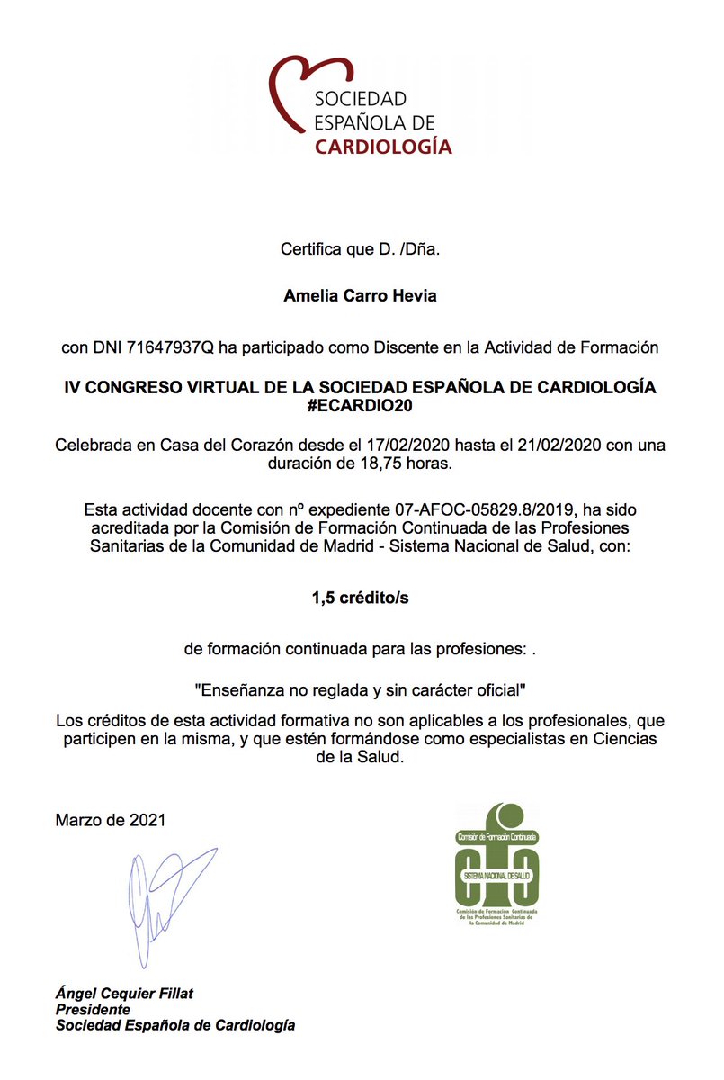 icorvilud's tweet photo. Cardiologia deportiva en #eCardio21 

Miércoles 14/04; 14:00-15:00
¿Qué debo saber de las nuevas guías de deporte y enfermedad cardiovascular?

Créditos de @secardiologia y formación continuada SNS (hoy he recibido los de #ecardio20)

Inscríbete gratis: https://t.co/eoKfOED3Bk https://t.co/xIRhmRrlhV