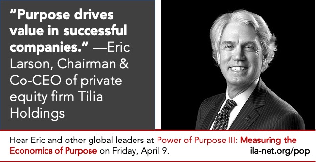 ValuesDriven's tweet photo. TWO WEEKS FROM TODAY: Join @The_ILA and us at Measuring the Economics of Purpose to find tangible opportunities for activating the power of purpose in your company. https://t.co/FKihz1YYus https://t.co/B1Z6gzjQZa