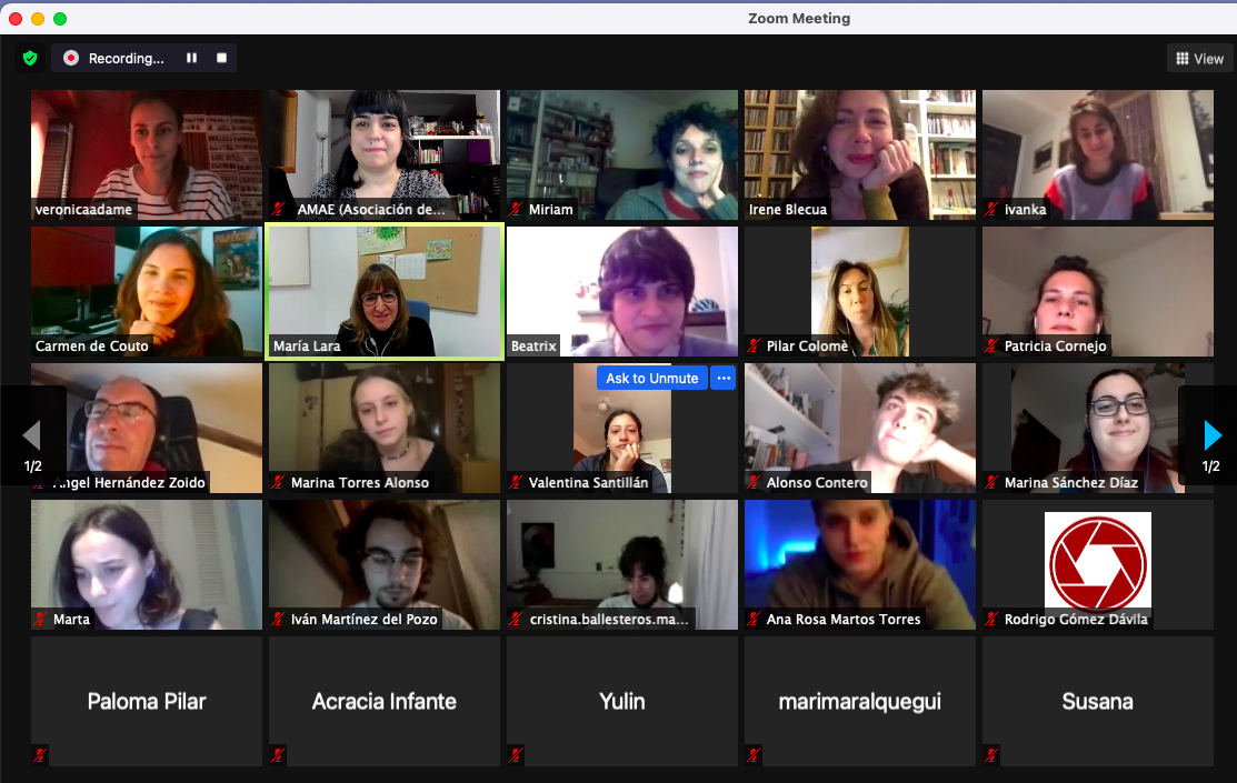 AMAE_pro's tweet photo. Si te perdiste la interesante charla "Presente y futuro de la situación de la mujer en el montaje audiovisual" del pasado 18 de marzo,aquí puedes verla las veces que quieras. ¡Vale la pena! #8Mmm
https://t.co/NHKt6vfmpz https://t.co/pvpE0ditJb