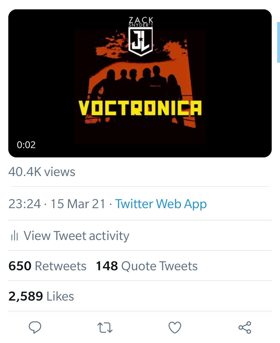 Thank you all so much for such a heartwarming response to our #JusticeLeague #Acapella tribute! This has been emotional.

#ICYMI: x.com/voctronica/sta…

Also out on #YouTube! 

#ZackSnydersJusticeLeague #SnyderCutJusticeLeague  @TwitterIndia @TwitterVideo #Video #VideoViral