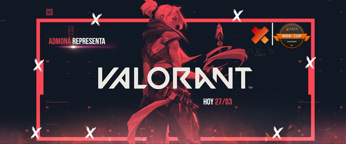 Sábado 27/03 con el roster de valorant disputaremos el torneo de AXIS por 100 USD! vamos que ganamos #GOADMONA
