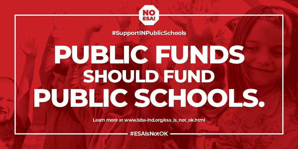 isbanews's tweet photo. OVERSIGHT PROHIBITED BY STATUTE: Believe it or not, the ESA legislation actually says state agencies "may not in any way regulate" the activities of a nonpublic school that accepts money from an ESA account. #ESAisnotOK #SupportINPublicSchools https://t.co/QefehEW2Sx