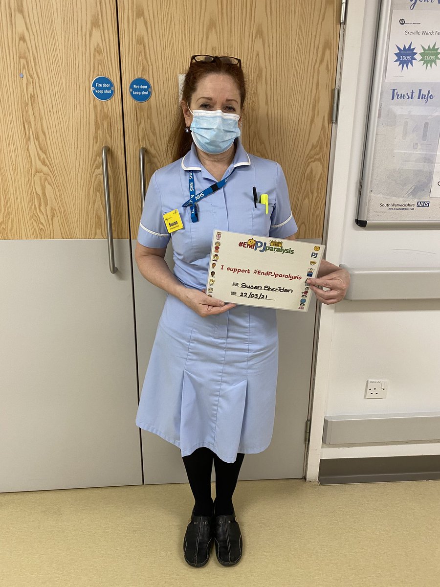 More of our frailty staff promoting #endpjparalysis #frailty <a href="/nhsswft/">@nhsswft</a> #perfectweek