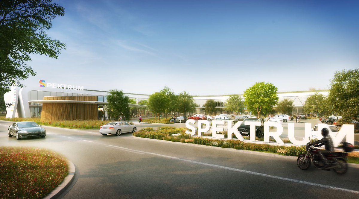 Chapman_Taylor's tweet photo. The newly transformed Spektrum shopping centre opens to the public in #Prague https://t.co/48jZQVxBii #Retail #RetailArchitecture #RetailArchitect #ShoppingCentre #RetailPark #AssetTransformation #Architecture #Design #Designers #CPIPropertyGroup #Spektrum #CzechRepublic #CEE https://t.co/eM0gPydtGL