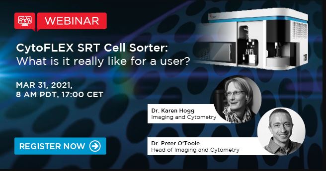 BCILifeSciences's tweet photo. What can the CytoFLEX SRT do for your lab? Get perspectives from those who have been using this powerful new benchtop cell sorter during our March 31 webinar. Register now:  https://t.co/UPCwMdNspP

 #inBECLS #CytoFlexSRT #webinar #cellsorter https://t.co/KWM95nMigW