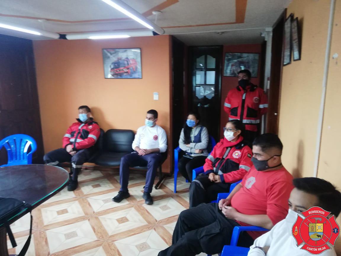 BomberosMejia1's tweet photo. #CapacitaciónPersonalOperativo
#BEJU Centro de Capacitaciones, brindó una charla sobre el abordaje de pacientes con autismo, al personal operativo de #BomberosMejía. Con la finalidad de mejorar la calidad de atención que brindamos de manera diaria.
#TrabajamosParaTi https://t.co/CqahOBbcE3