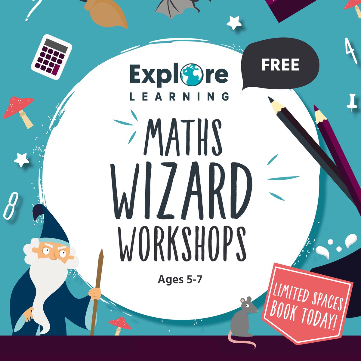 HarrowLibs's tweet photo. @FearlessRuislip @exploretutors will cast an inspirational spell for local children aged 5-7 in a special online workshop for Harrow Libraries on 8th April at 11:30. Join us via Eventbrite and become a Maths wizard! https://t.co/sYWWG9VNuq https://t.co/FXtpzLYThA