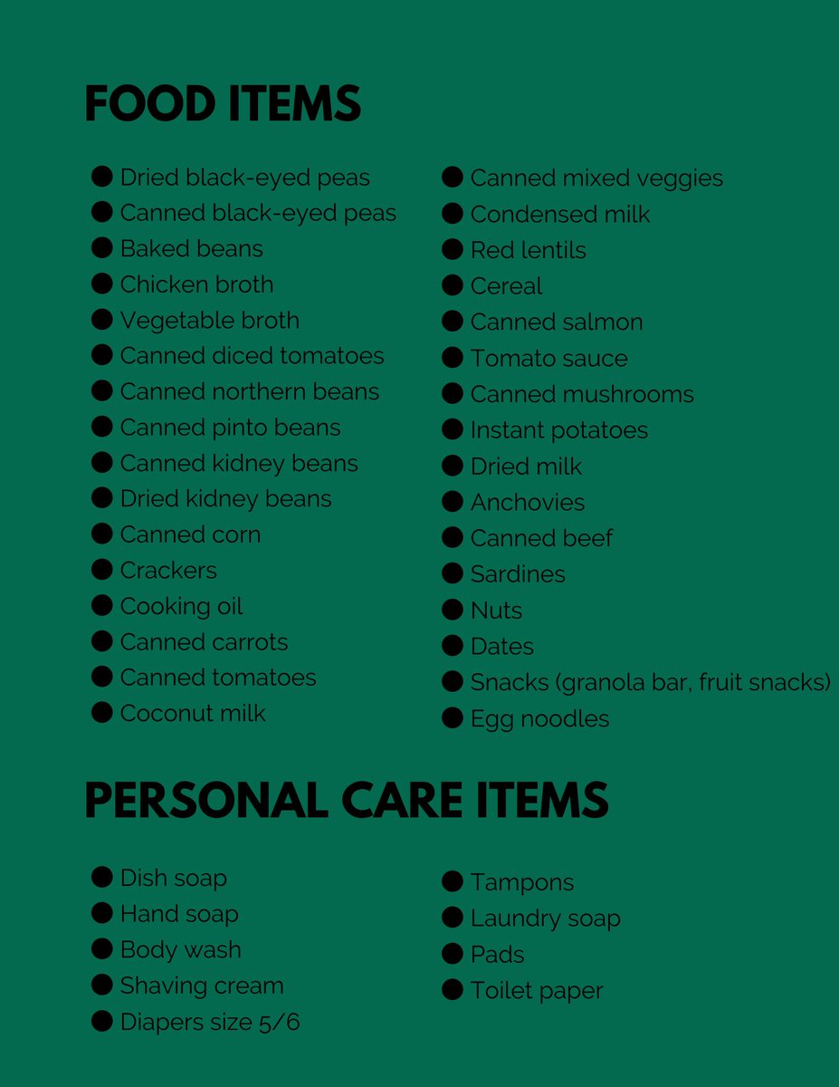 Next week, we are partnering with @BobcatsLead for the Cat’s Cupboard Food Drive! 

Get your friends and come donate March 31st, 12-4pm at the top of Baker Center!

Please ONLY provide items from the list below⬇️ Let’s do this Bobcats💪