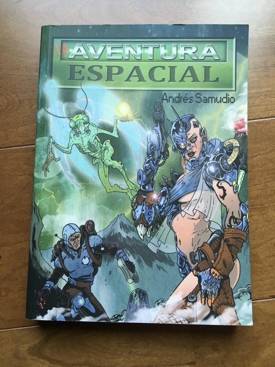 Juanjoide's tweet photo. ¡Confirmados premios samudianos para el concurso de aventuras #talpes! Andrés va a donar tres novelas, dos ejemplares de su última creación, "La Aventura Espacial", y uno de la primerísima, "La Aventura Original". Un premio será AE+AO y el otro, AE. Por supuesto, dedicados. 🤩 https://t.co/jDR1FBdcUT
