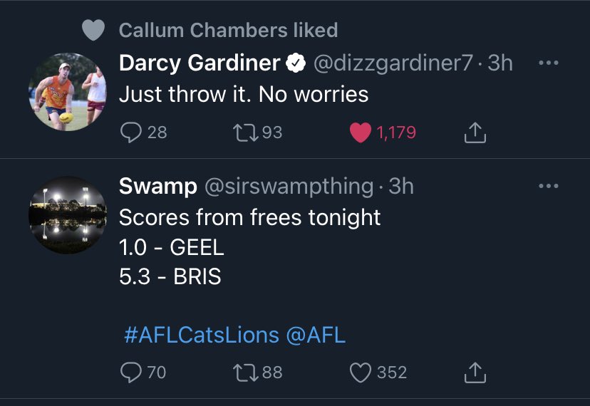 holdballpod's tweet photo. The reaction and the perspective 🤔 Huge talking point #AFLCatsLions #holdingtheball https://t.co/Z29FhQ3bE6