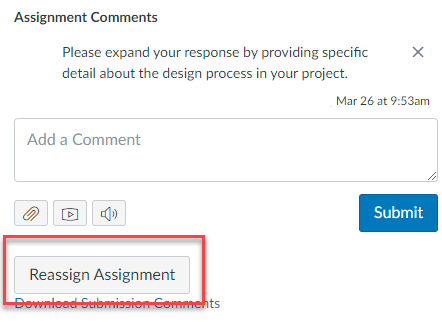 esc11Canvas's tweet photo. Reassign work from #speedgrader! This awesome new feature in the @CanvasLMS allows teachers to give feedback and give a new due date to a student. This short video shows how the new feature works: https://t.co/rtK0vnZu7k https://t.co/9KxxEm4Gnx