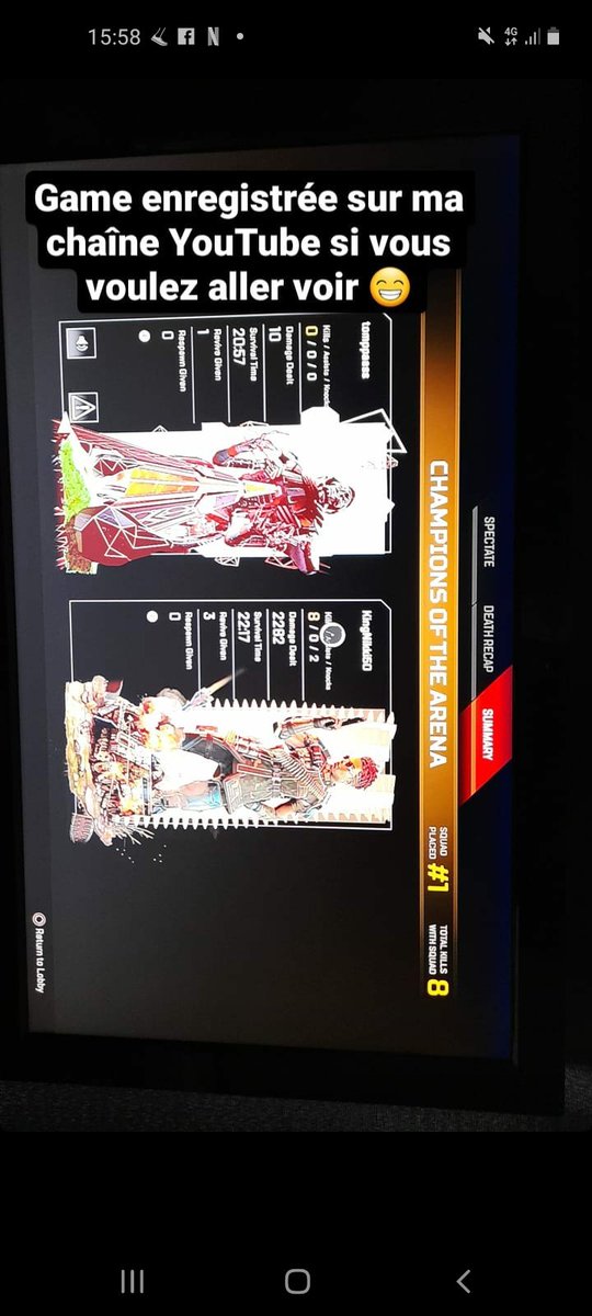 NikkiGuilbaud's tweet photo. Allez checker ma chaîne c est "Les comptes de Nikki" 😁😁
#ApexLegends #grossegame #heureux https://t.co/RfOGanXqCp