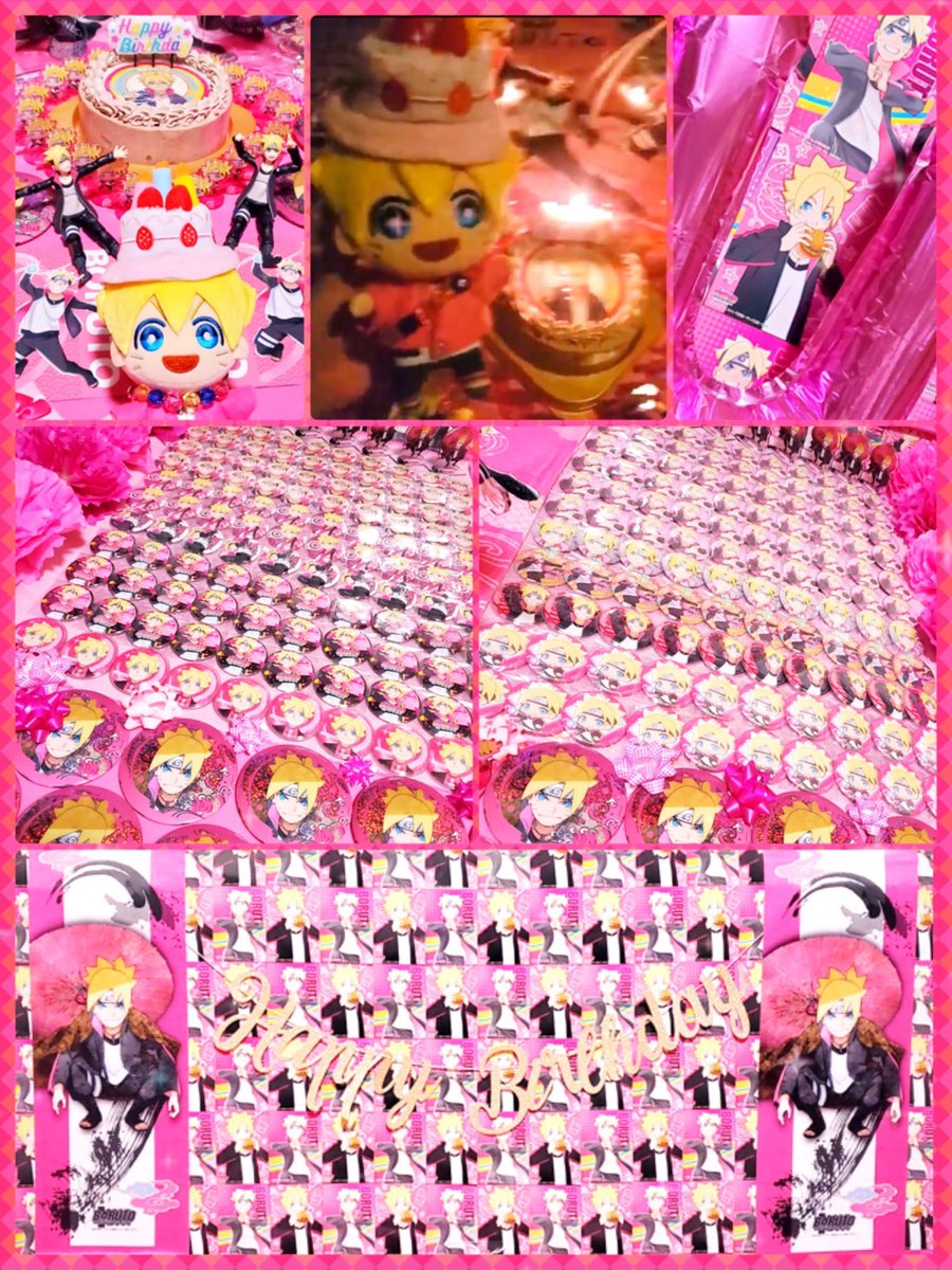 ANGELBORUTO's tweet photo. ♡♡♡♡♡♡♡♡♡♡

　┏┓┏┓｡･ﾟﾟ･｡｡ﾟ
　┃┗┛ appy♡
　┃┏┓┃　Birth
　┗┛┗┛　　day*ﾟ

 ♬｡.｡.BORUTO｡.｡♬

♡♡♡♡♡♡♡♡♡♡

#BORUTO
#世界一の天使ボルちゃん
#うずまきボルト誕生祭
#うずまきボルト誕生祭2021
#うずまきボルト生誕祭
#うずまきボルト生誕祭2021 https://t.co/bzD91Y7zSJ