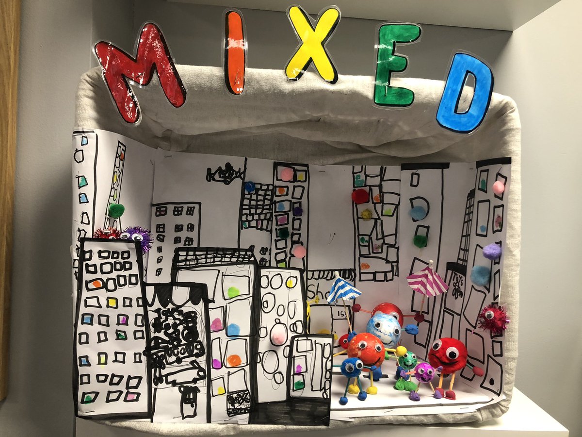 edgewickprimary's tweet photo. @arreechung #NurtureClass have finished their basket design based on the amazing book #Mixed https://t.co/grxYYXtm64