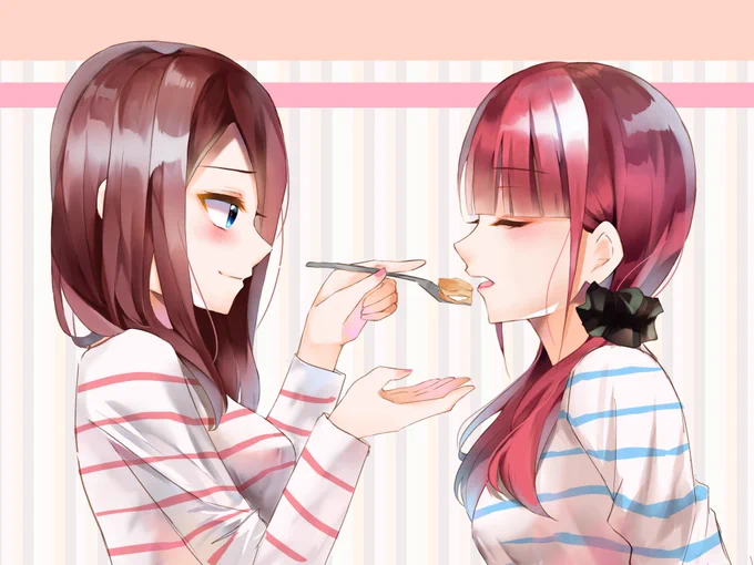 二乃x三玖 #五等分の花嫁 