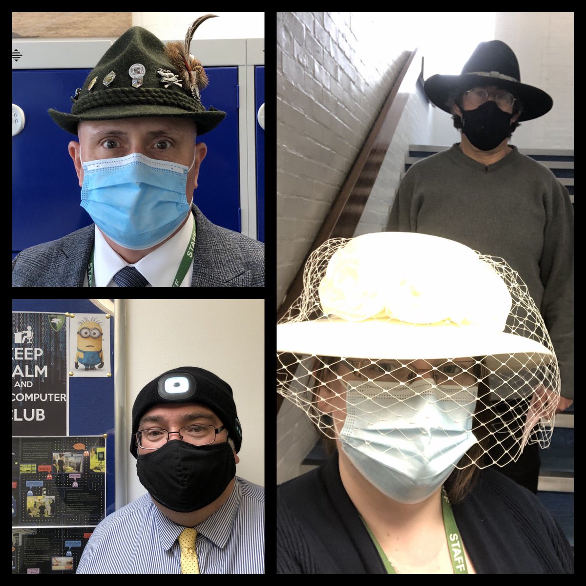 SV_CedarsUpper's tweet photo. 🎩 A huge thank you to all our students and staff who wore hats today and for the many donations contributed to @braintumourrsch for #WearAHatDay This charity means a great deal to our school community and we’re proud to support it each year 🎩 @Cedars_Upper @Cedars6th https://t.co/OP8Kr61Jq1