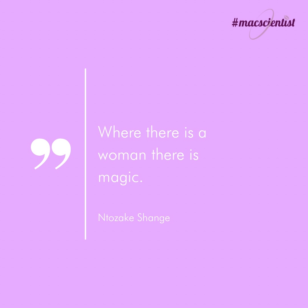 MacScientists's tweet photo. Women are magical beings. #BlackinChem #BlackinEngineering #BlackAndSTEM
#blackwomeninstem #macscientists #womeninstem #engineering #blackwomenwhoblog #chemistry #informationtechnology #blackscientists #blackinstem #blackandstem #blackengineers #blackintech https://t.co/lEo39IvfFm
