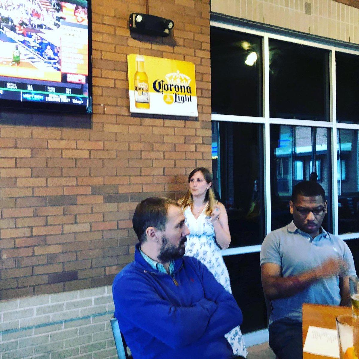 EmilyBStack's tweet photo. Congratulations to Nick Craig for winning re-election as Lower Cape Fear Young Republicans chapter chair! Great turnout last night! And thanks Nick for letting David Branton and myself speak about @NCFYRAchieve! #NCFYR #NCgop #ncpol https://t.co/sCfZKuWHDg