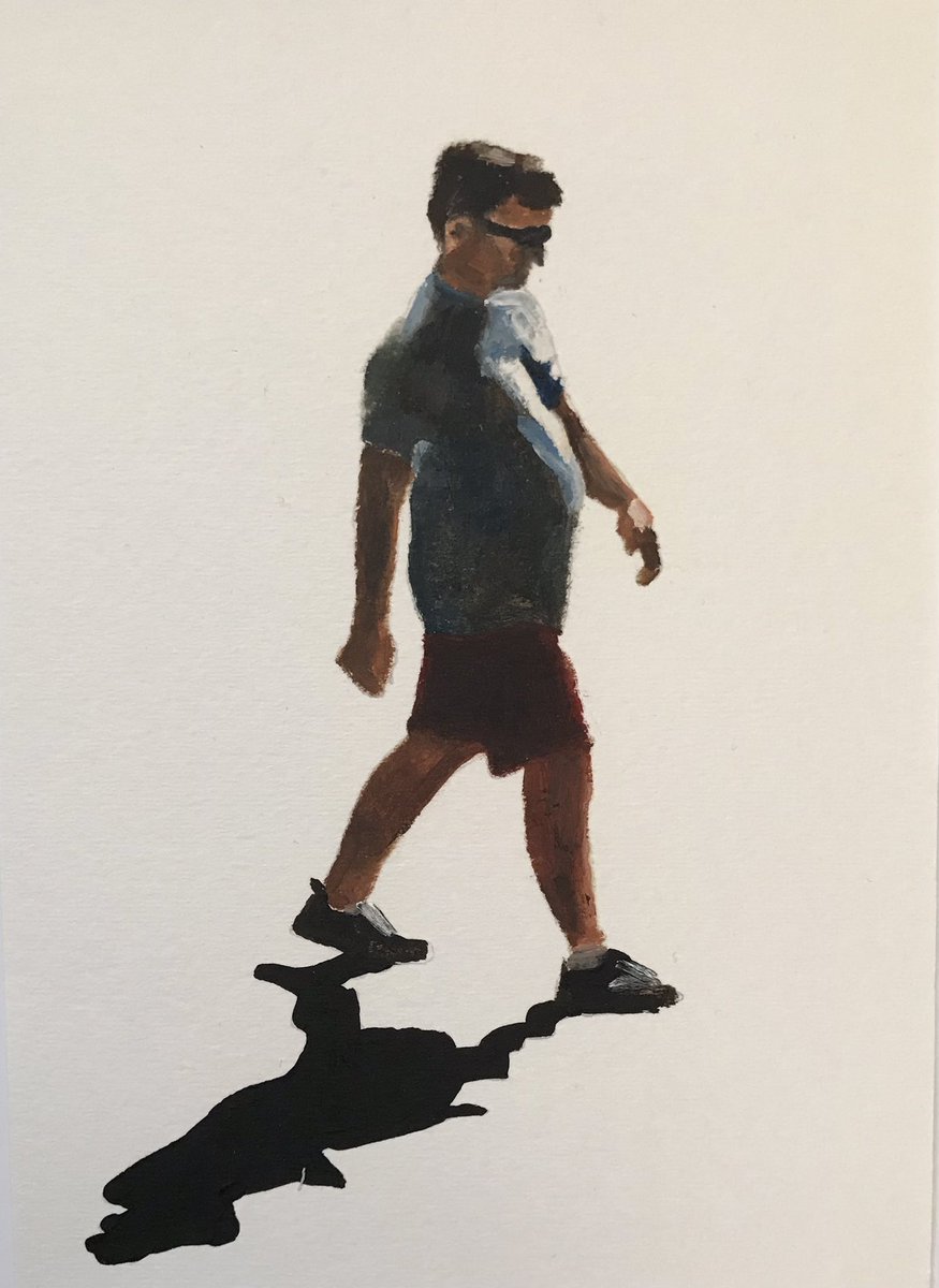 JohnCameronArt's tweet photo. “Beach Walk II”, oil on paper, 10” x 8”, 2021. https://t.co/i4yumYPUrs **£0.99 Bid Start ** #beach #beachholiday #holiday #Summer2021 #summer #SummerVibes #Contemporary #contemporaryartist #contemporaryart #impressionism #figurativeart #sunshine #ArtistOnTwitter https://t.co/lCGalN5uxw