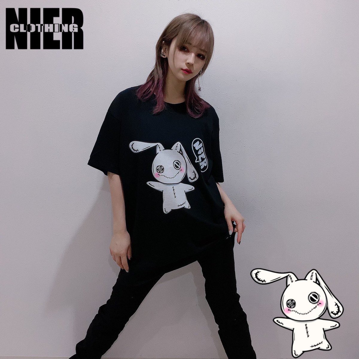 NieR_tokyo's tweet photo. 🎁本日〆切プレゼント企画🎁

こちらの当店オリジナル
キャラクターカットソー��

🎁5名様にプレゼント🎁

ユニセックスアイテムです🐰

◼応募方法
フォロー(@NieR_tokyo) &amp; RT
◼締切〆  本日24時

※鍵垢の方も対象内です。
是非ご参加ください🙇‍♂️🙇‍♀️ https://t.co/SHzlOgfF4C