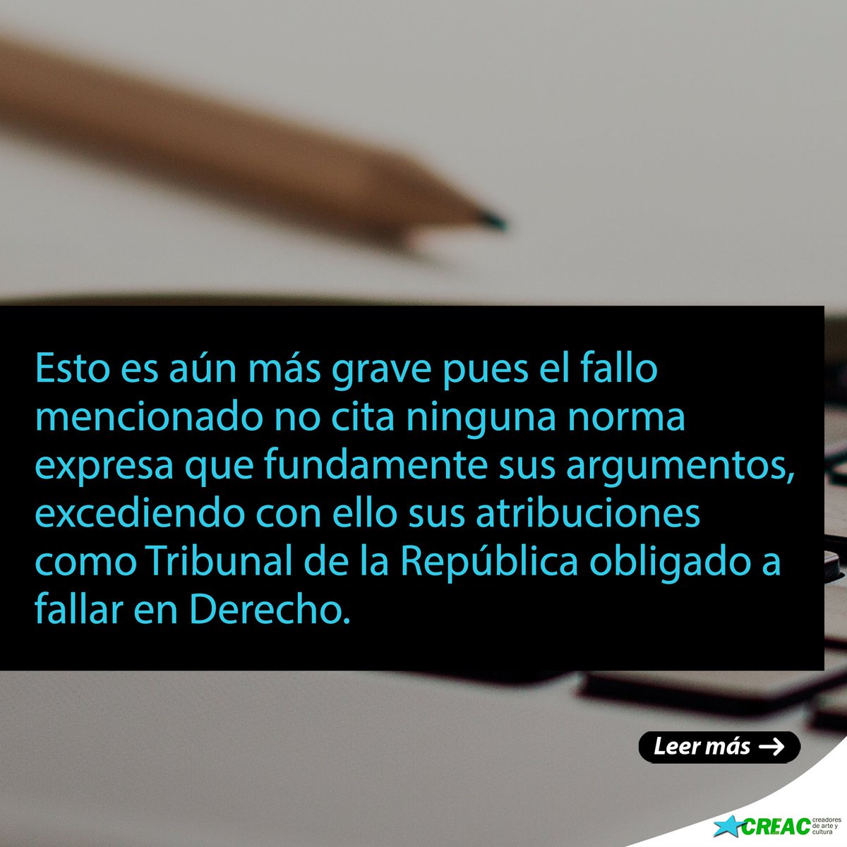 creacchile's tweet photo. 📣 Continuamos denunciando las irregularidades que hemos enfrentado desde la institucionalidad.
Abuso de Poder No.4 👇🏼
¡Un fallo ilegal y arbitrario!

(Continuará)… https://t.co/Stlwmwei3F