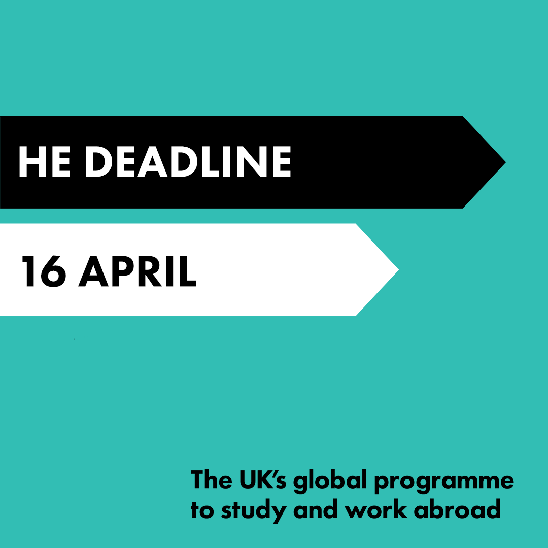 TuringScheme_UK's tweet photo. 📢 DEADLINE EXTENSION! 📢 

The #TuringScheme funding deadline for #HE has been extended to 16 April, 12 noon. Find out more: https://t.co/HUDKLs0xh7

@HEGoingGlobal @UUKIntl https://t.co/nVpahjXpDk