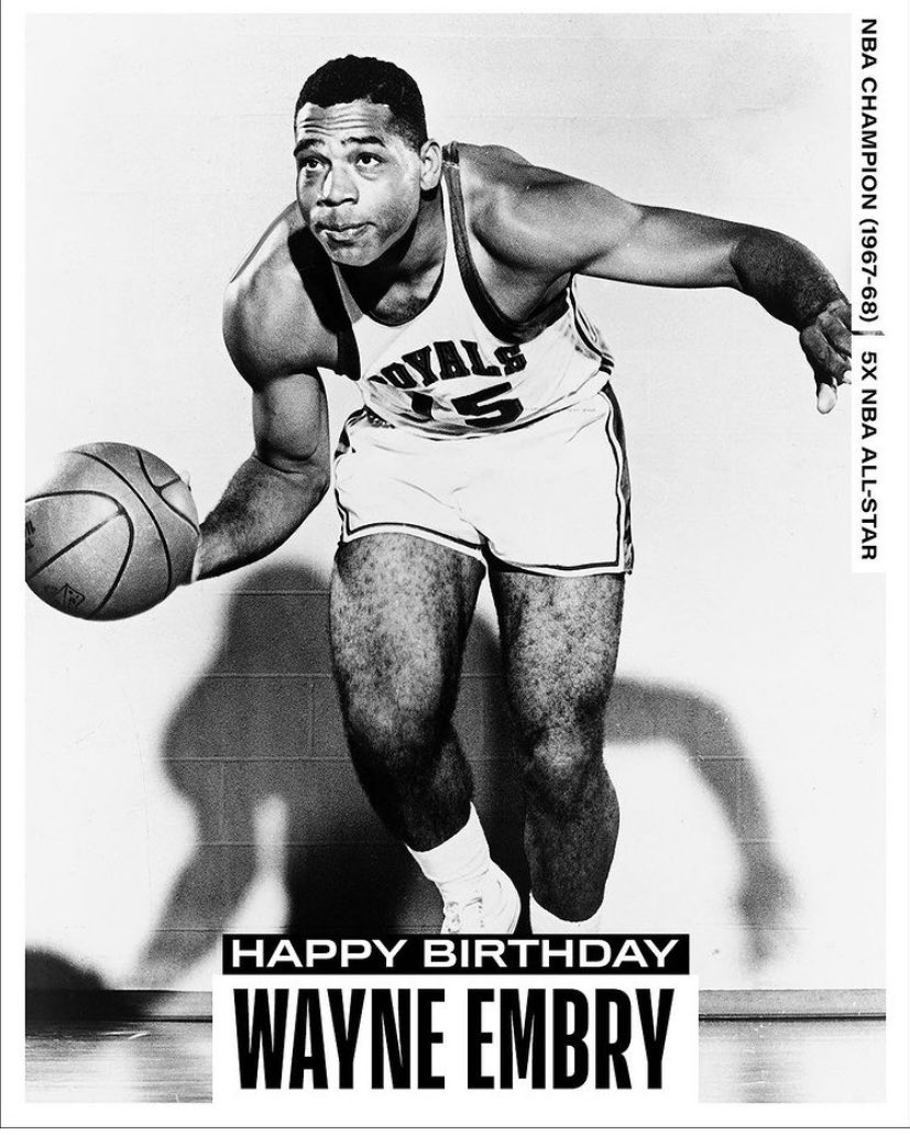 Happy Birthday to Wayne Embry. Tecumseh Basketball Legend!  