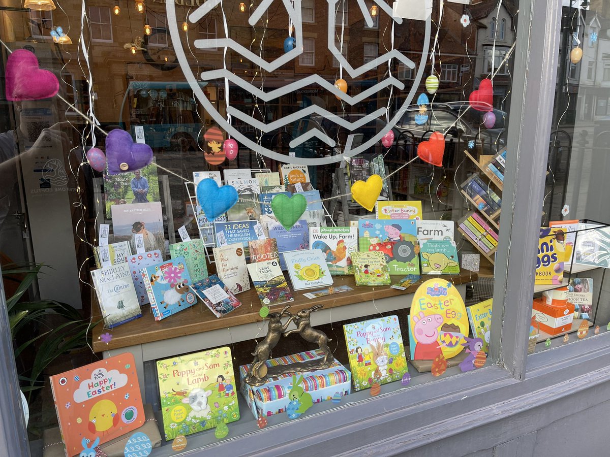 chapter1loftus's tweet photo. Today was #windowchangeday we have set up the #easter display which will be the last one before the shop goes back to normal ready for reopening on the 12th April 2021 🐣until then we are in the shop Wednesday to Saturday from 10am to 4pm for #clickandcollect #indieloftus https://t.co/Asmf1Wei9U
