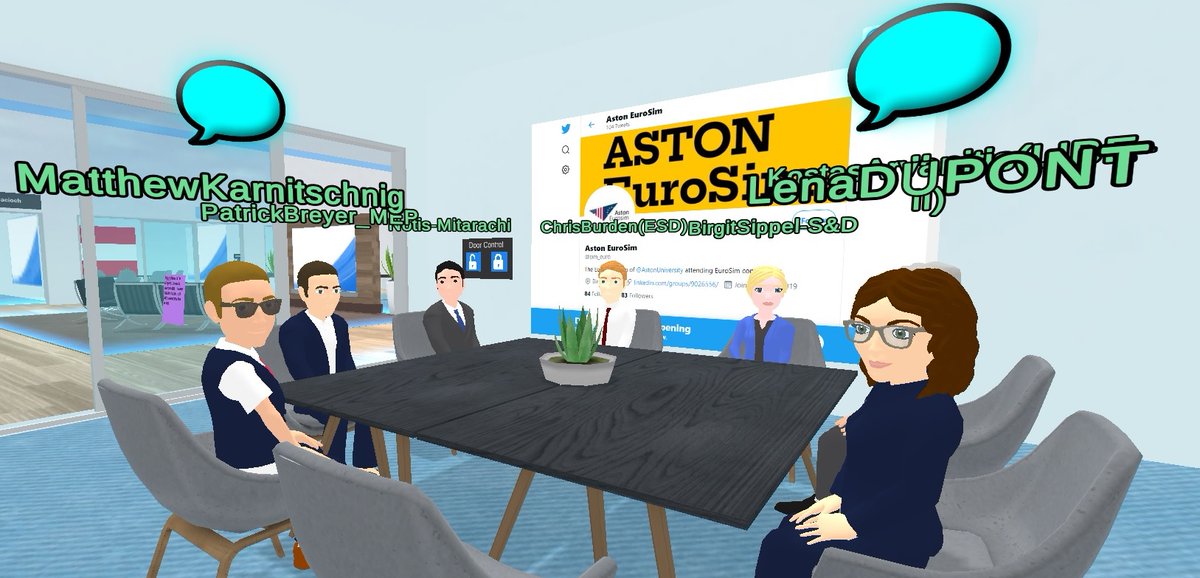 sim_euro's tweet photo. @sim_euro Group meeting :) Check out our cool avatars 😍😍😍 https://t.co/CtVNoToxvs