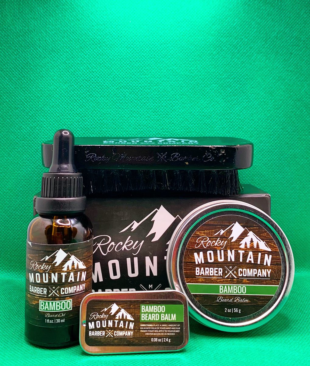 CoreyHockings's tweet photo. @RockyMtnBarber
🎋🎍💚
.
.
REDWOOD94 for a discount 🤙🏻💚
.
.
#rockymountainfriday #rockymountainbarbercompany #beardcareproducts #beardcareformen #beardedaffiliate #boarbristlebrush #beardoil #beardbalm #freesamples #bambooscented #bamboooil #bamboobalm #selfcare #beardtherapy https://t.co/BrtZr9lxKJ