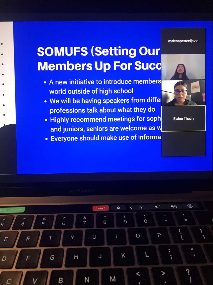 Thank you to those who spoke and attended our meeting! We hope to bring speakers from a variety of careers to help guide students in their life path! Send us a message if you have any contacts for speakers or if you would like to hear from a specific career path.