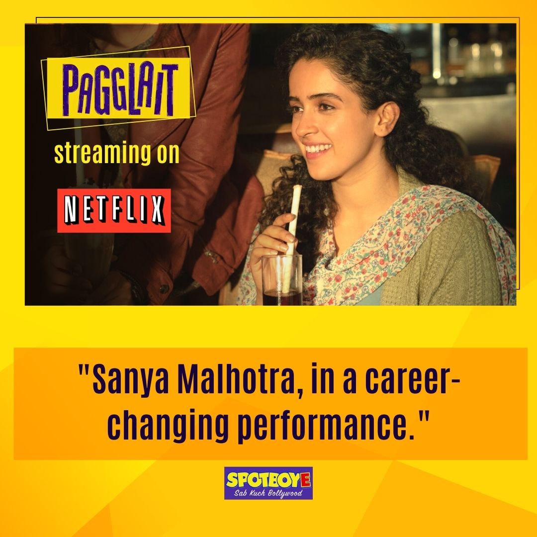 Pataakha1's tweet photo. @sanyamalhotra07 as #Sandhya in 'Pagglait' touched our hearts 😍💕

#SanyaMalhotra https://t.co/CXV4F2SHG0