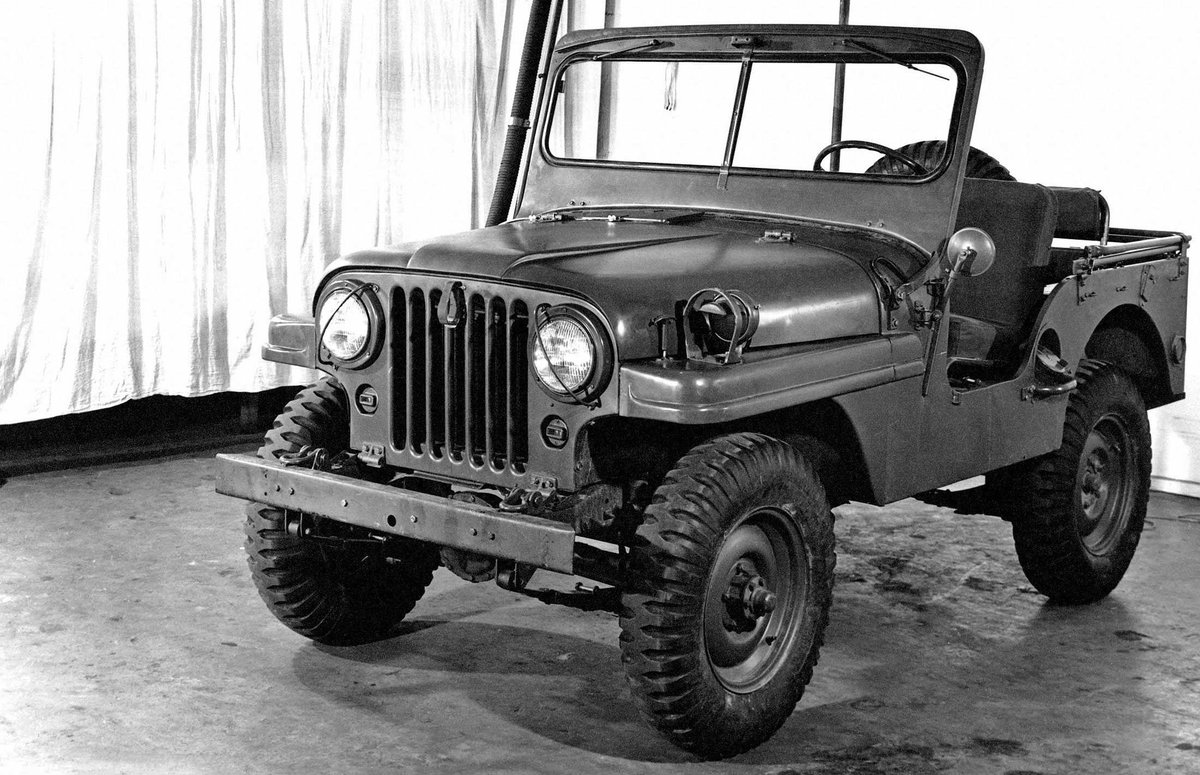 #Jeep's model range in the 1950s jumped from the CJ-3B straight to the CJ-5. What happened to the CJ-4? Well, it did actually exist. Read the story of The Missing Jeep: legendmag.co.uk/cj4-missing-je…