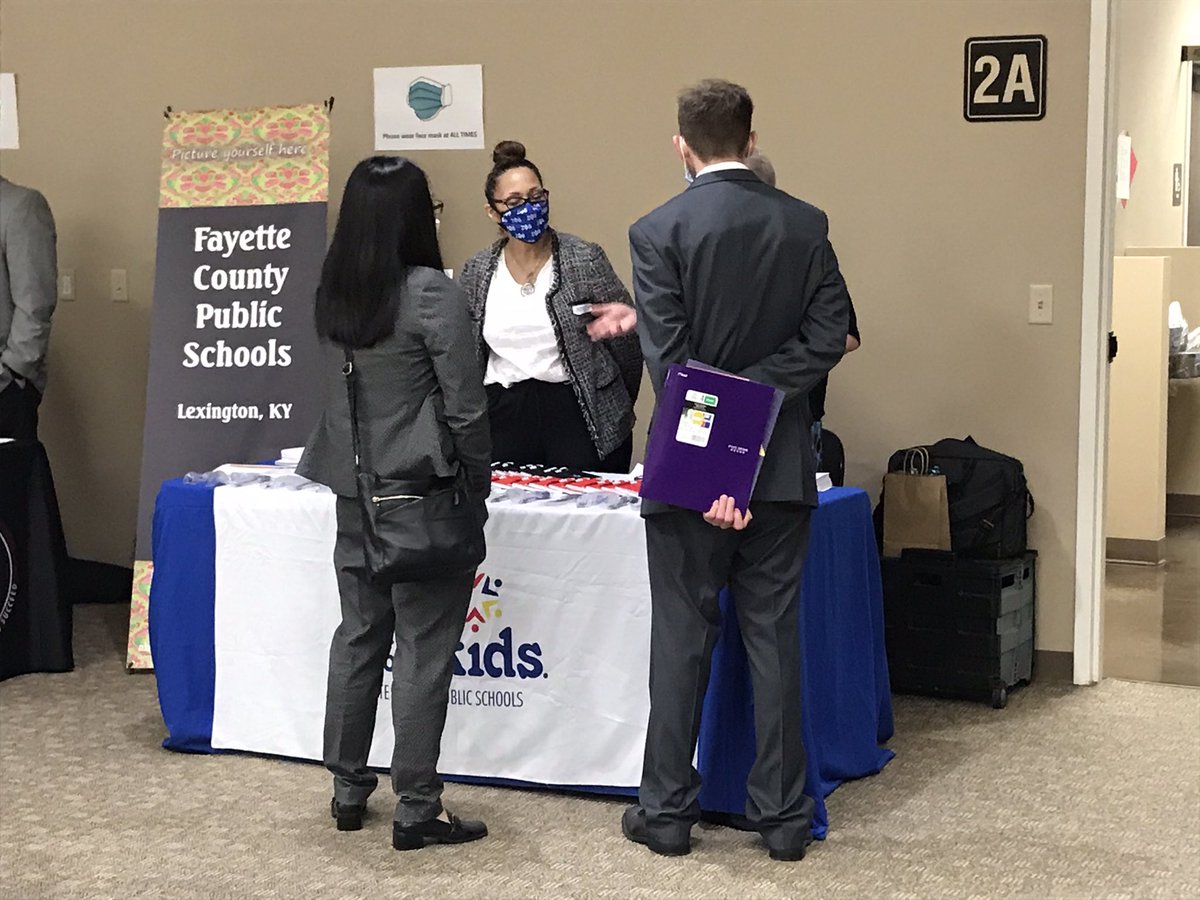 GRRECKY's tweet photo. Thrilled to have @WKUCEBS Topper Teacher Candidates @GRRECKY....2021 Job Fair! 🙌 https://t.co/ToCuPg4f7y